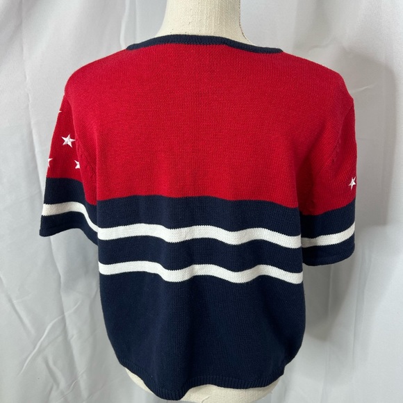 Vtg Norton Studio patriotic sweater - Picture 3 of 9